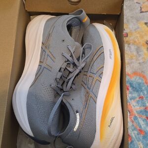 ASICS Men's Running Shoes - Blue and Orange